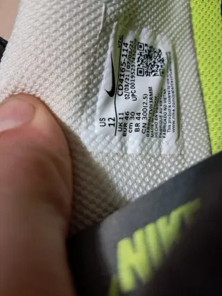 Zapatillas Nike Air Max Verde y Blanco