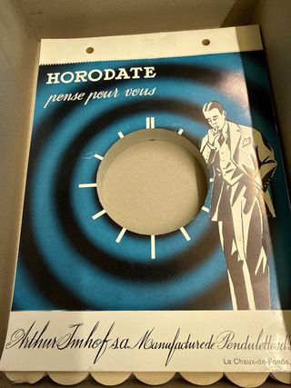 Orologio agenda Imhof 8 giorni nuova completa