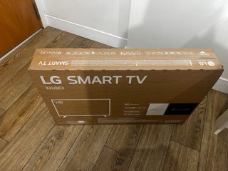 LG Smart TV 32LQ63 HD en su caja sin abrir