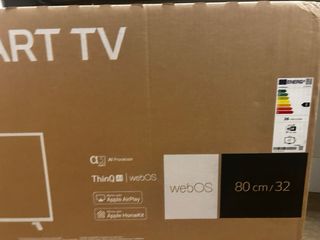 LG Smart TV 32LQ63 HD en su caja sin abrir