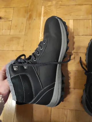 Botas de nieve forradas negras