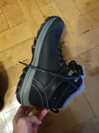 Botas de nieve forradas negras