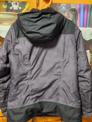 Anorak  Negro/Gris