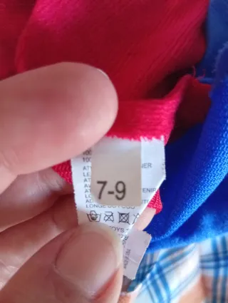 Disfraz Payaso Talla 7-9 Años