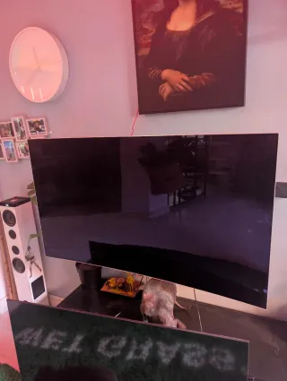 TV LG OLED 55 Curva Negra