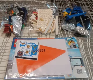 Lego City 60208: Avión de Policía con Paracaidista