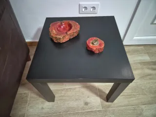 Mesa Centro Negra  Madera