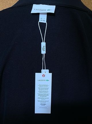 Chaqueta deportiva Lacoste negra