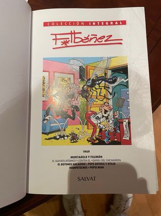 Cómic Mortadelo y Filemón