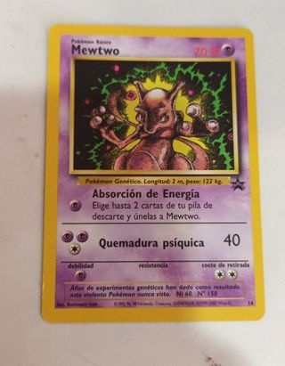 Pokémon La Película DVD + Carta Mewtwo