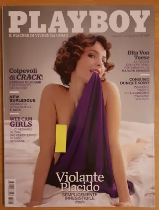 Riviste vintage Playboy 2009 supplementi Playmen
