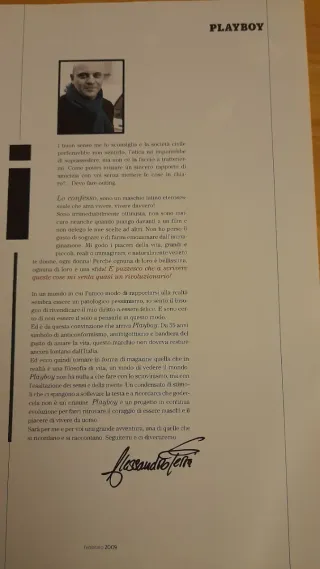 Riviste vintage Playboy 2009 supplementi Playmen