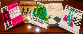 Venta lote libros ajedrez nomenclatura algebraica