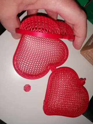 2 corazones para bombones, chuches, notas de amor