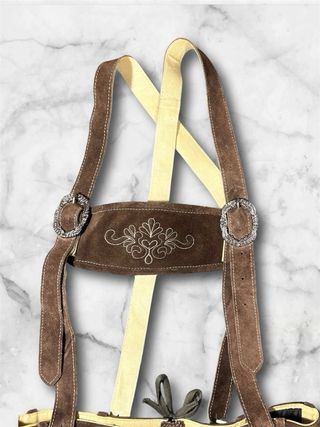 Pantaloni Bavaresi Pelle Vintage |Taglia 44