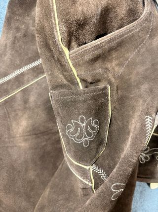 Pantaloni Bavaresi Pelle Vintage |Taglia 44