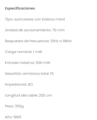 Cascos Sansui Vintage Años 70