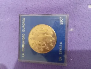 Moneda 22 Céntimos Comunidad Europea