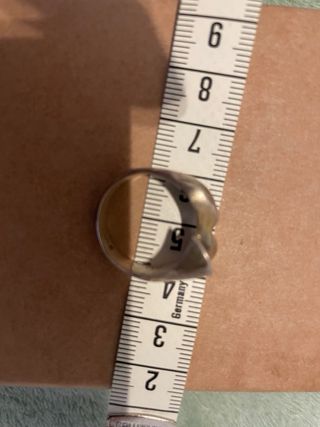 Anillo Plata Diseño Lazos