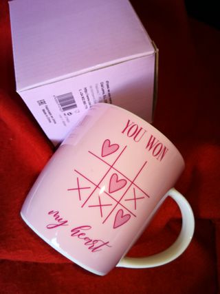 Taza cerámica 'You Won My Heart'