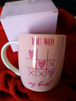 Taza cerámica 'You Won My Heart'