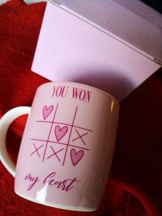Taza cerámica 'You Won My Heart'