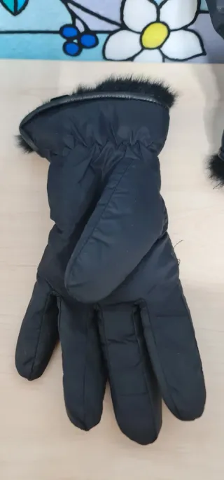 Guantes Santacana Mujer Negros