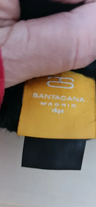 Guantes Santacana Mujer Negros