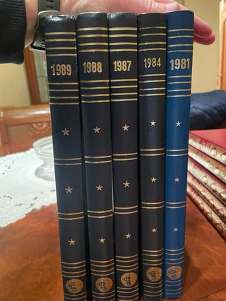 Colección de revistas encuadernadas