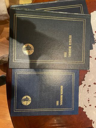 Colección de revistas encuadernadas