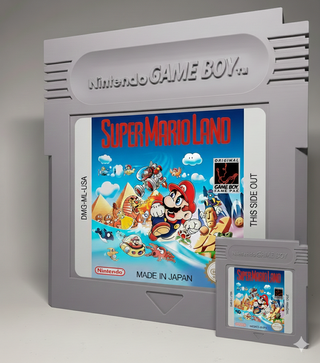 Cartucho Super Mario Land Game Boy Gigante