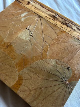 Álbum de fotos artesanal y ecológico vintage