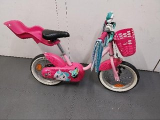 Bicicleta btwin rosa niña