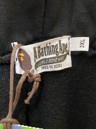 Chaqueta BAPE Shark Negra Multicolor