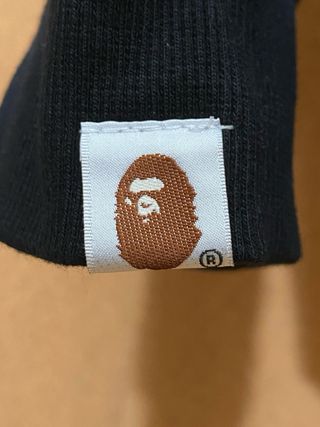 Chaqueta BAPE Shark Negra Multicolor