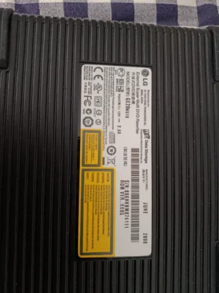 Grabadora Externa CD/DVD LG Super Multi