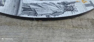 Espejo ovalado decorativo