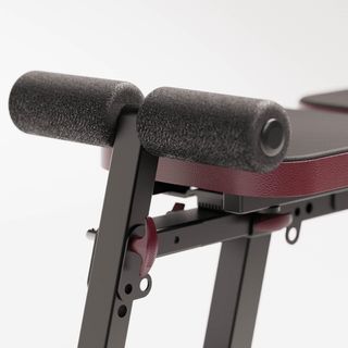 Banco de pesas y abdominales inclinable plegable Decathlon