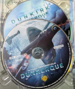 Dunkerque digibook UHD 4K Blu-ray bonus