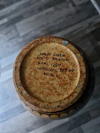 Jarrón Griego Cerámica Terracota