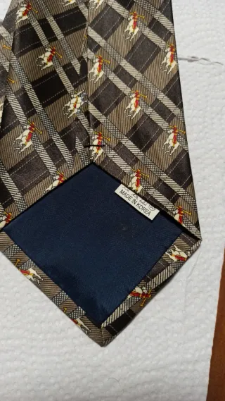 Cravatta con disegno Cavalieri