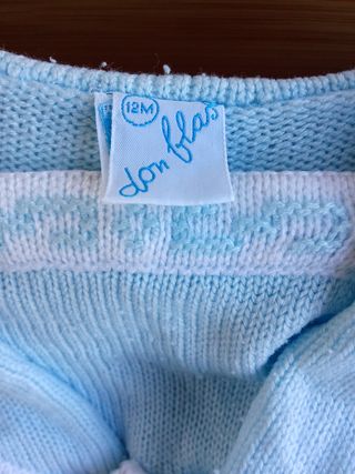 Pelele lana bebé 9-12 meses