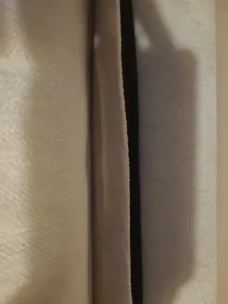 Divano 4 posti in tessuto bianco su misura