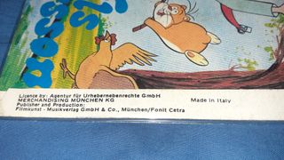 Disco sigle Tv cartoon Nils Holgersson vinile 1982