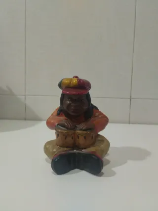 Muñecos Jamaicanos Decorativos Cerámica