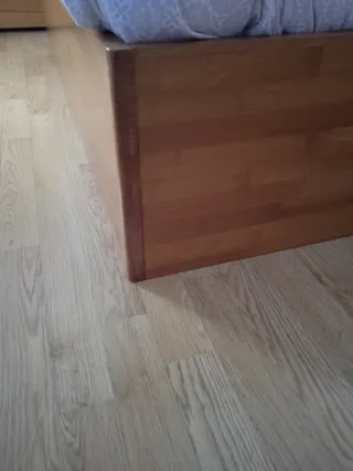 Canapé 135cm con cabecero madera