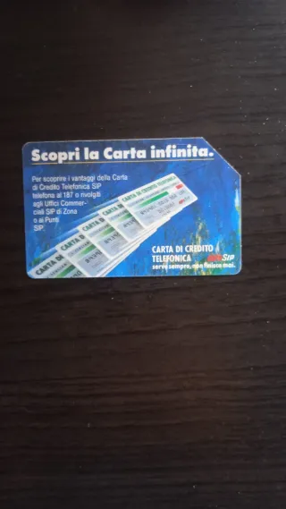 Carta Telefonica SIP - Carta Infinita