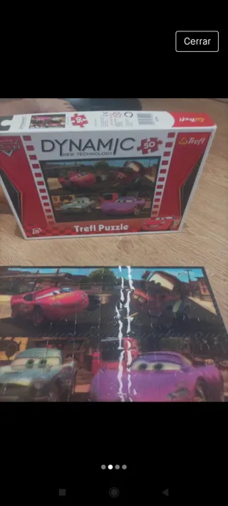 Puzzle Cars 50 piezas Trefl