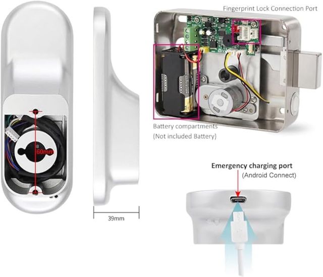 Cerradura Inteligente huella Digital+Teclado NUEVO