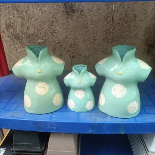 3 Vasi Pasqua Busto Ceramica
